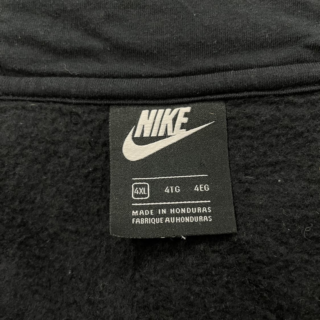 [정품/4XL] 나이키 블랙 후드집업 b14 상품이미지6