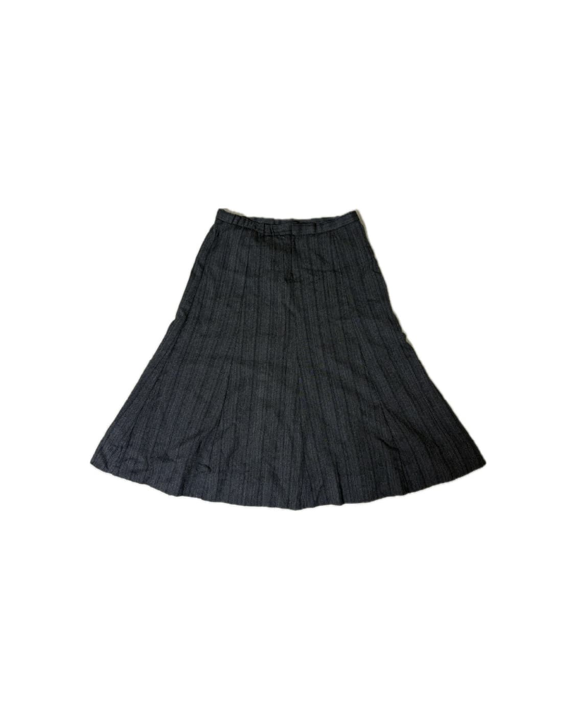 Grey Stripe Long Skirt 상품이미지1