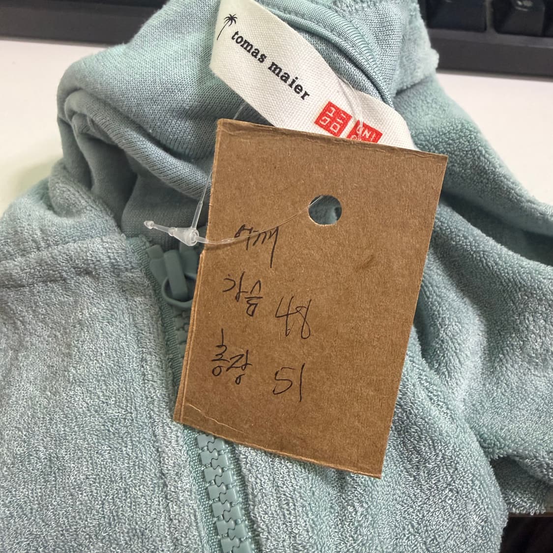 토마스마이어 유니클로 후드집업 상품이미지5