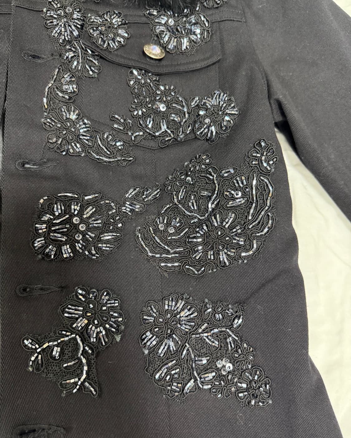 임브로이더리 래핏퍼 디테일 자켓 상품이미지6