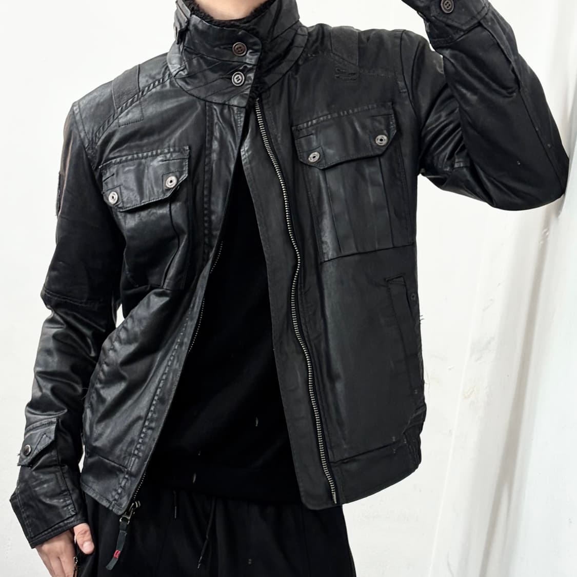 디젤 쉐르파 코티드 트러커 자켓 상품이미지1