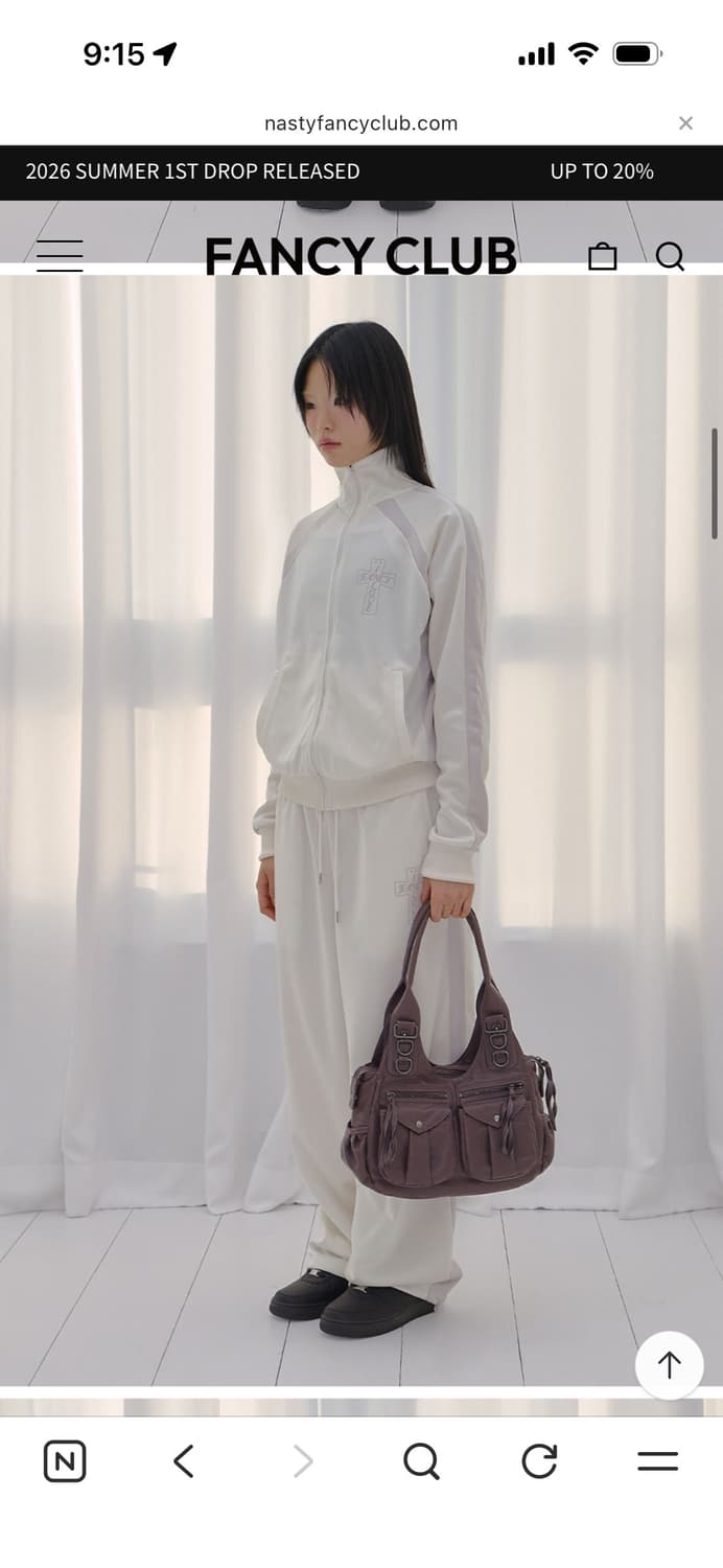 팬시클럽 FROSS GLOSSY TRACK TOP 상품이미지4