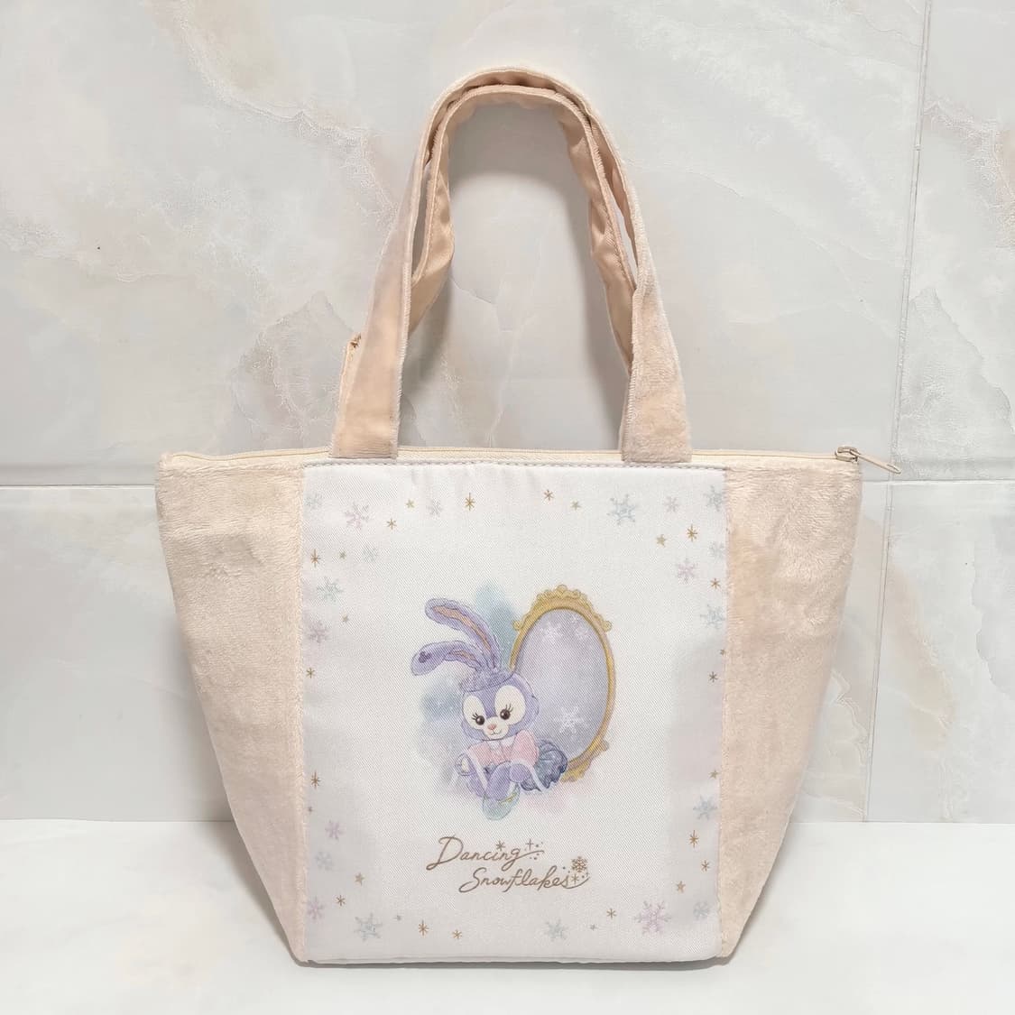 디즈니 더피프렌즈 벨벳 가방 상품이미지2