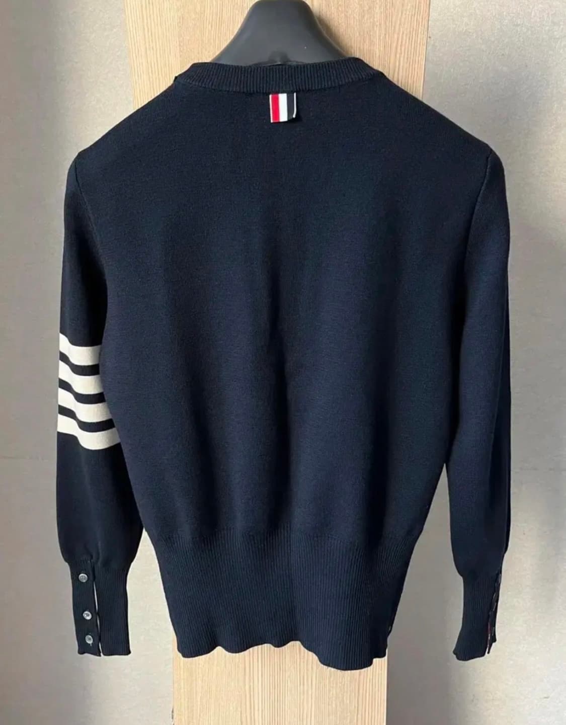 정품)톰브라운 밀라노스티치 니트 네이비 2사이즈 판매 상품이미지2