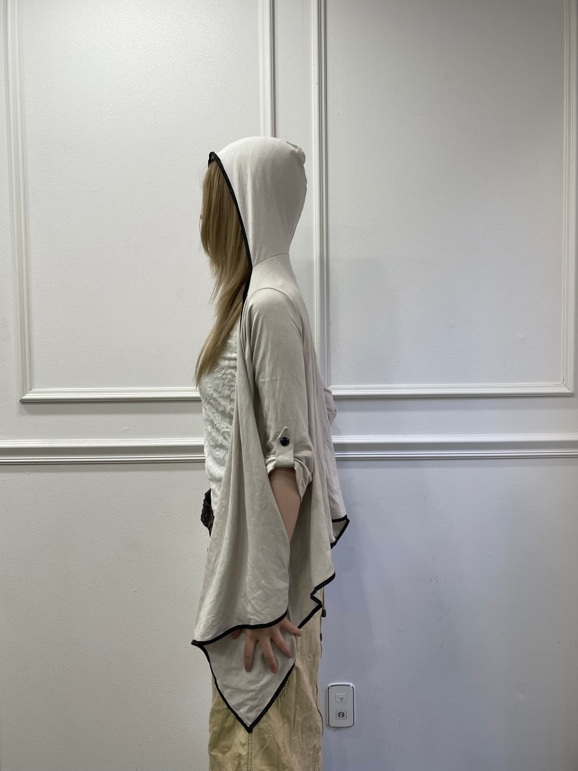 [Ristty] Minimal Mood Hoodie 1/2Cardigan 상품이미지3