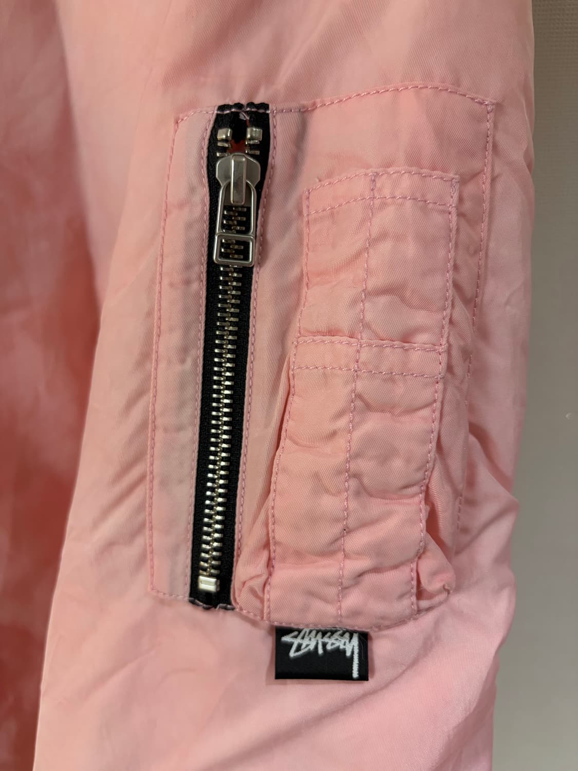 스투시 다이드 나일론 봄버자켓 상품이미지3