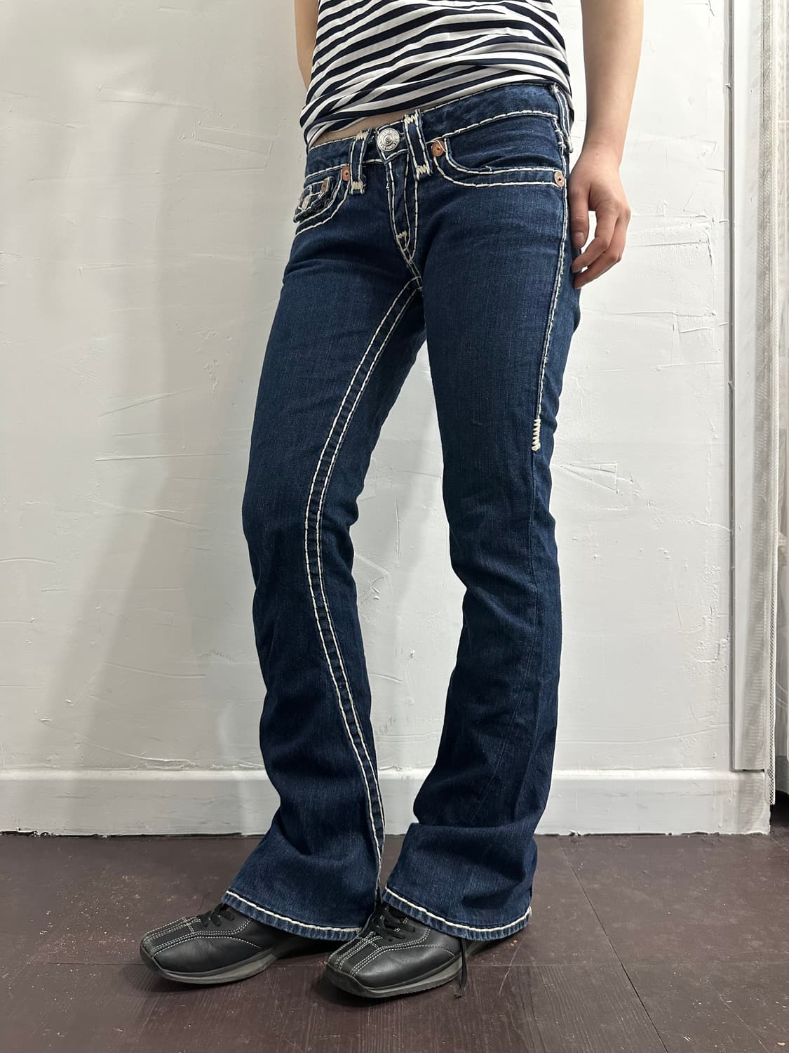 true religion stitch detail denim pants 상품이미지6