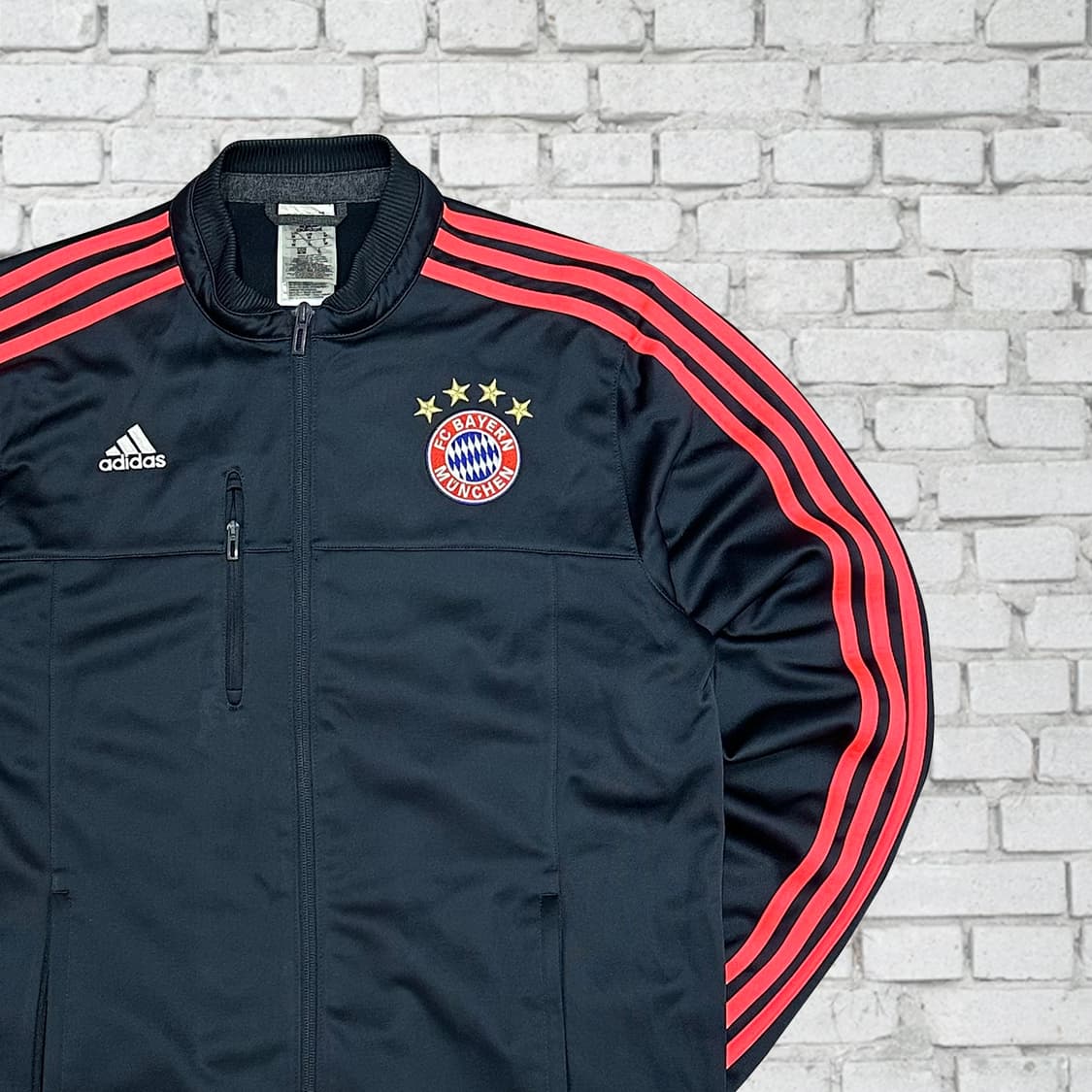 아디다스 바이에른뮌헨 핫핑크라인 빈티지 져지 M 상품이미지1
