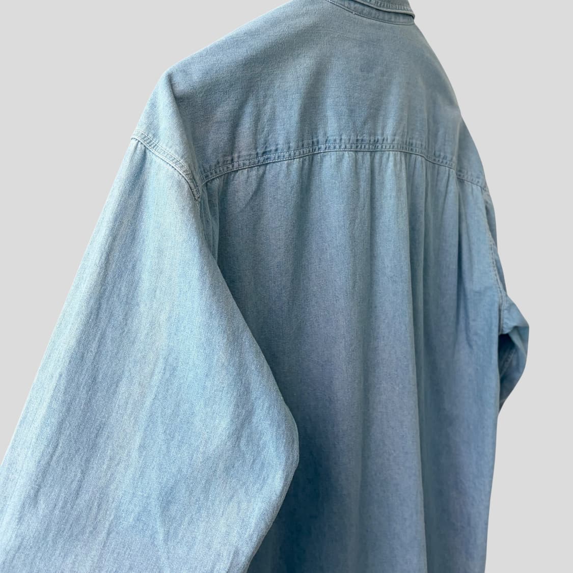 (L)빈티지 McDonald's 맥도날드 데님셔츠  상품이미지9