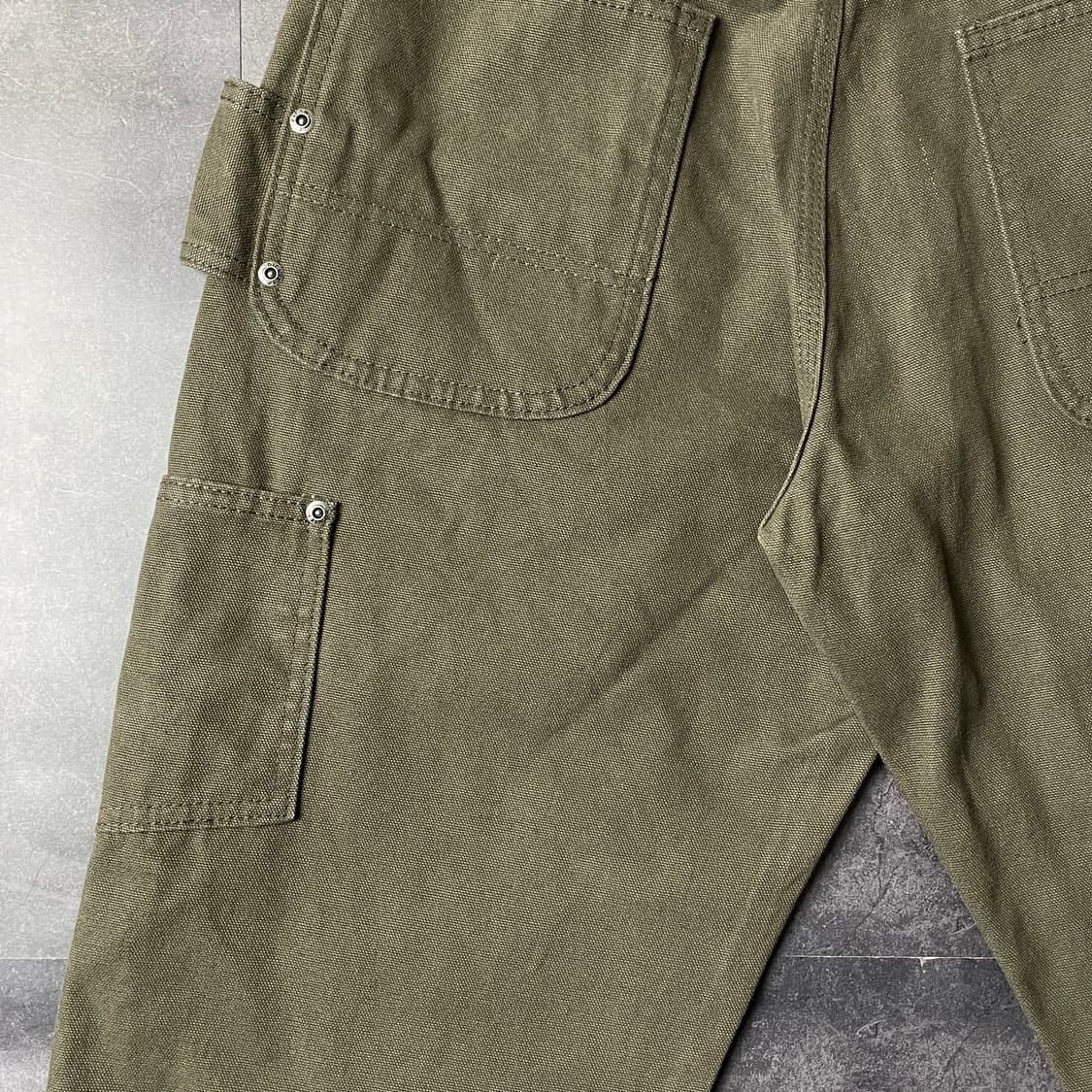 DICKIES 디키즈 빈티지 카키 카펜터 워크 팬츠 A00817 상품이미지8