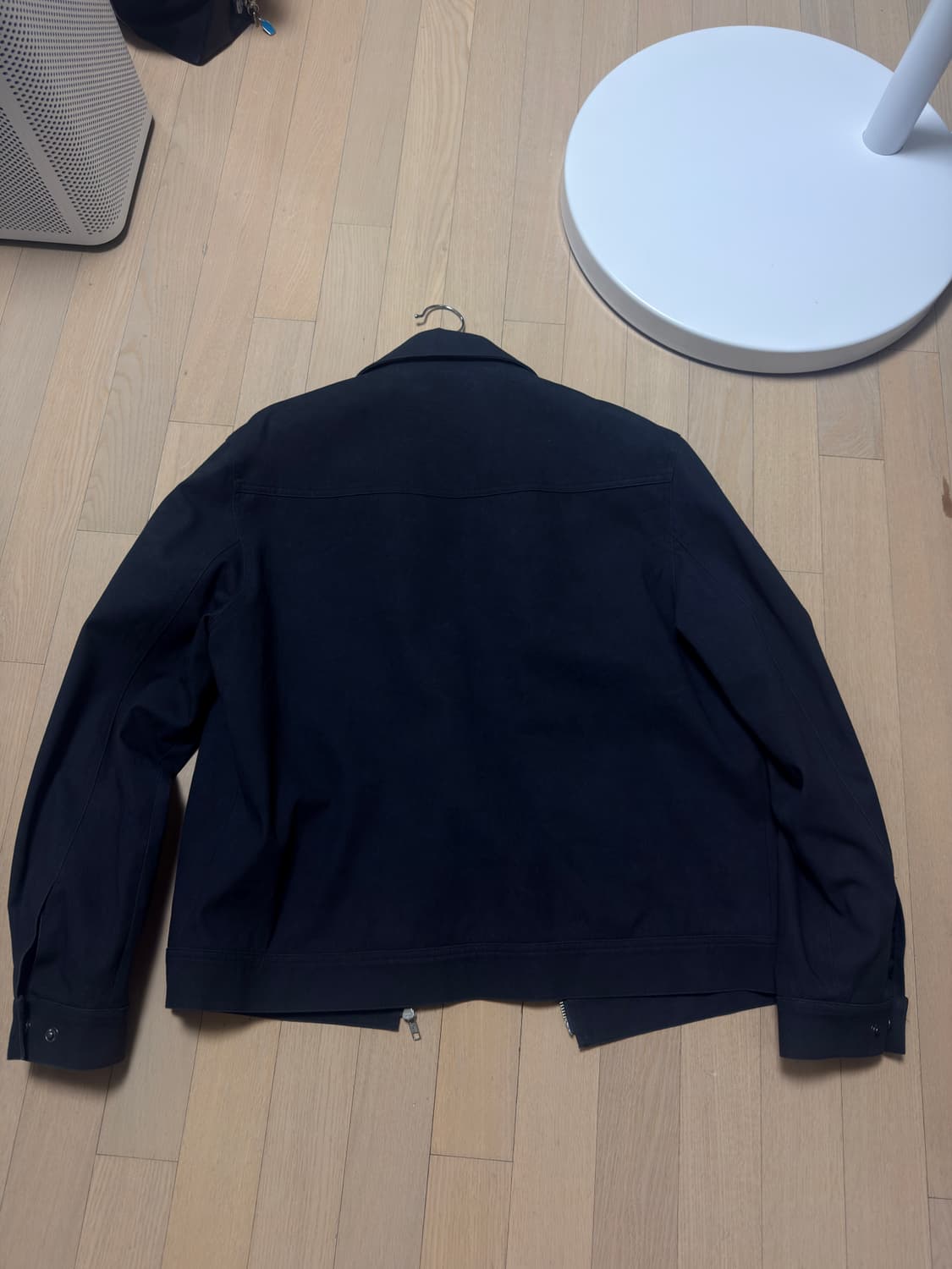 드로우핏 /페이드 다잉 코튼 블루종 자켓 [CHARCOAL] /XL 상품이미지7