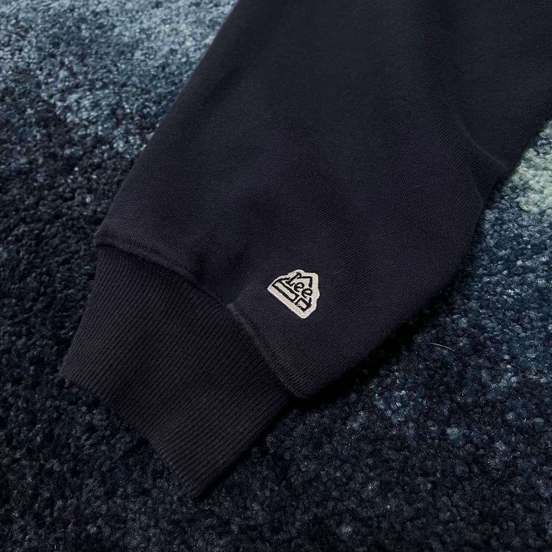 LEE 리 네이비 쭈리 후드티 상품이미지4