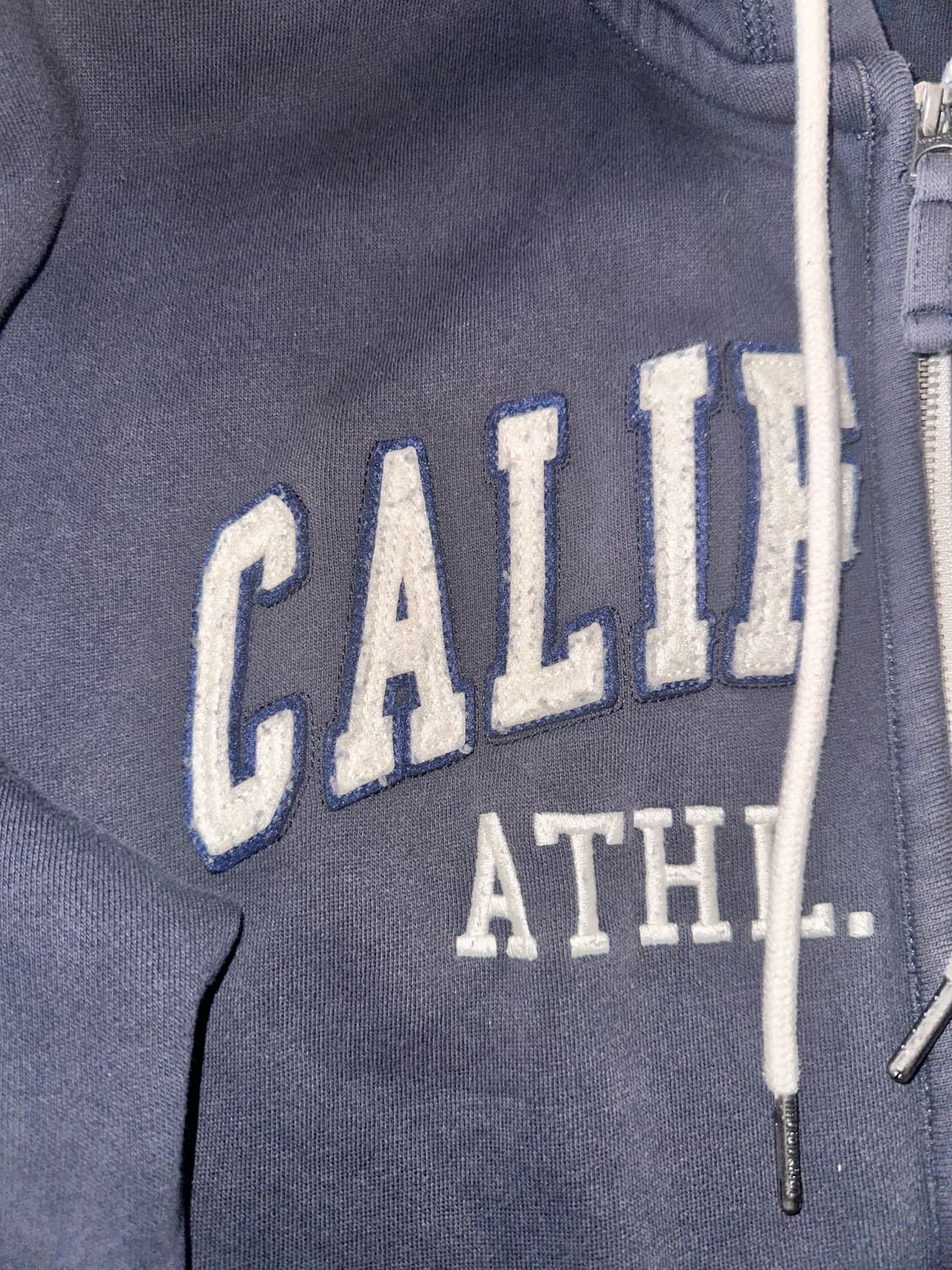 후아유 후드집업 네이비 상품이미지3