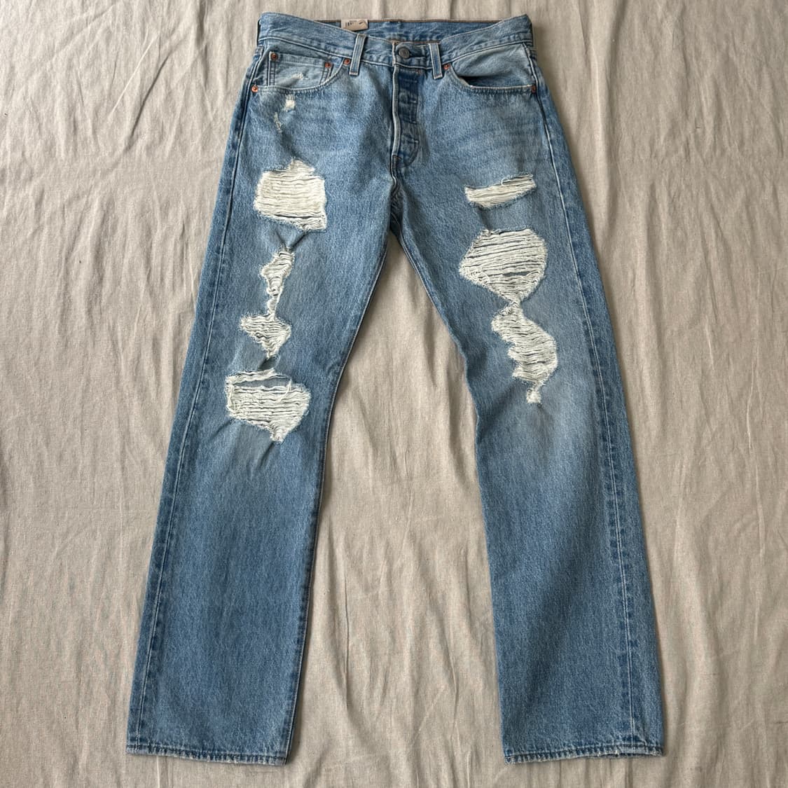 리바이스 데드스탁 데미지 중청 501 32 상품이미지1