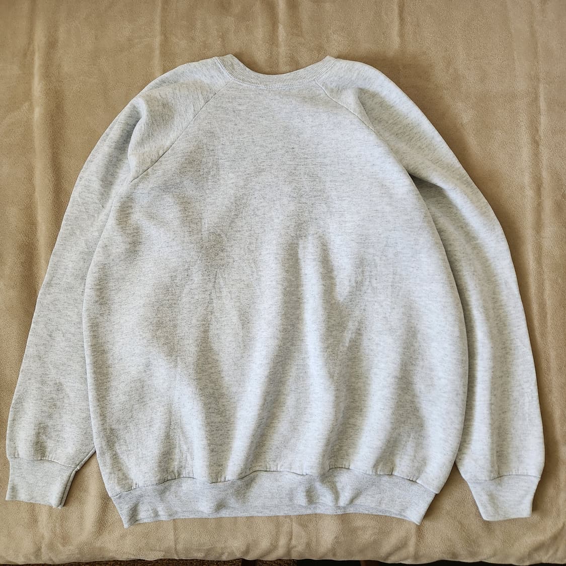 90s 빈티지 USA 프룻오브더룸 멜란지 그레이 스웨트셔츠 XL 상품이미지9