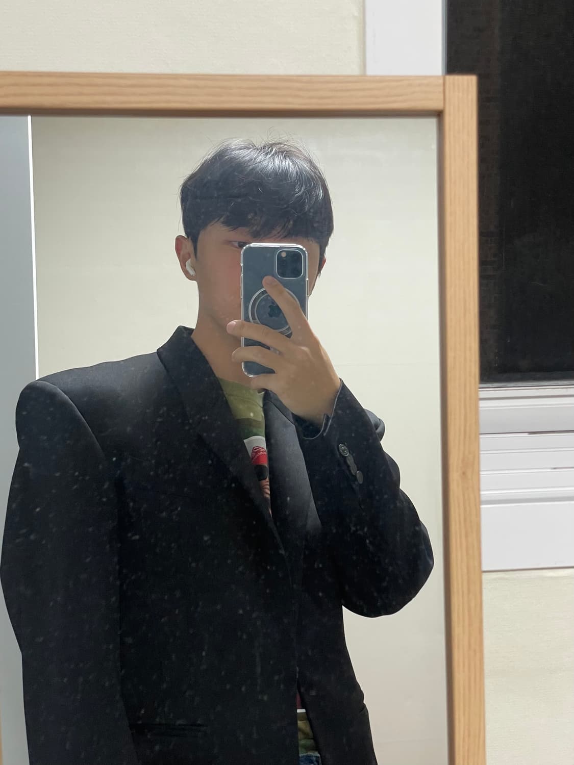 (새상품급 풀패키지)H&M 뮈글러 블레이저 48 상품이미지4