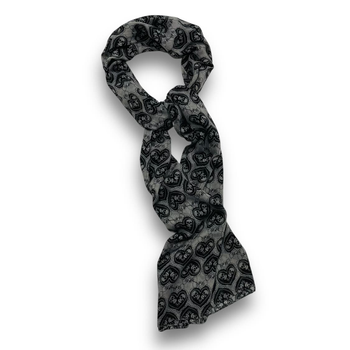 Ivana Helsinki skull love Graphic Scarf 상품이미지4