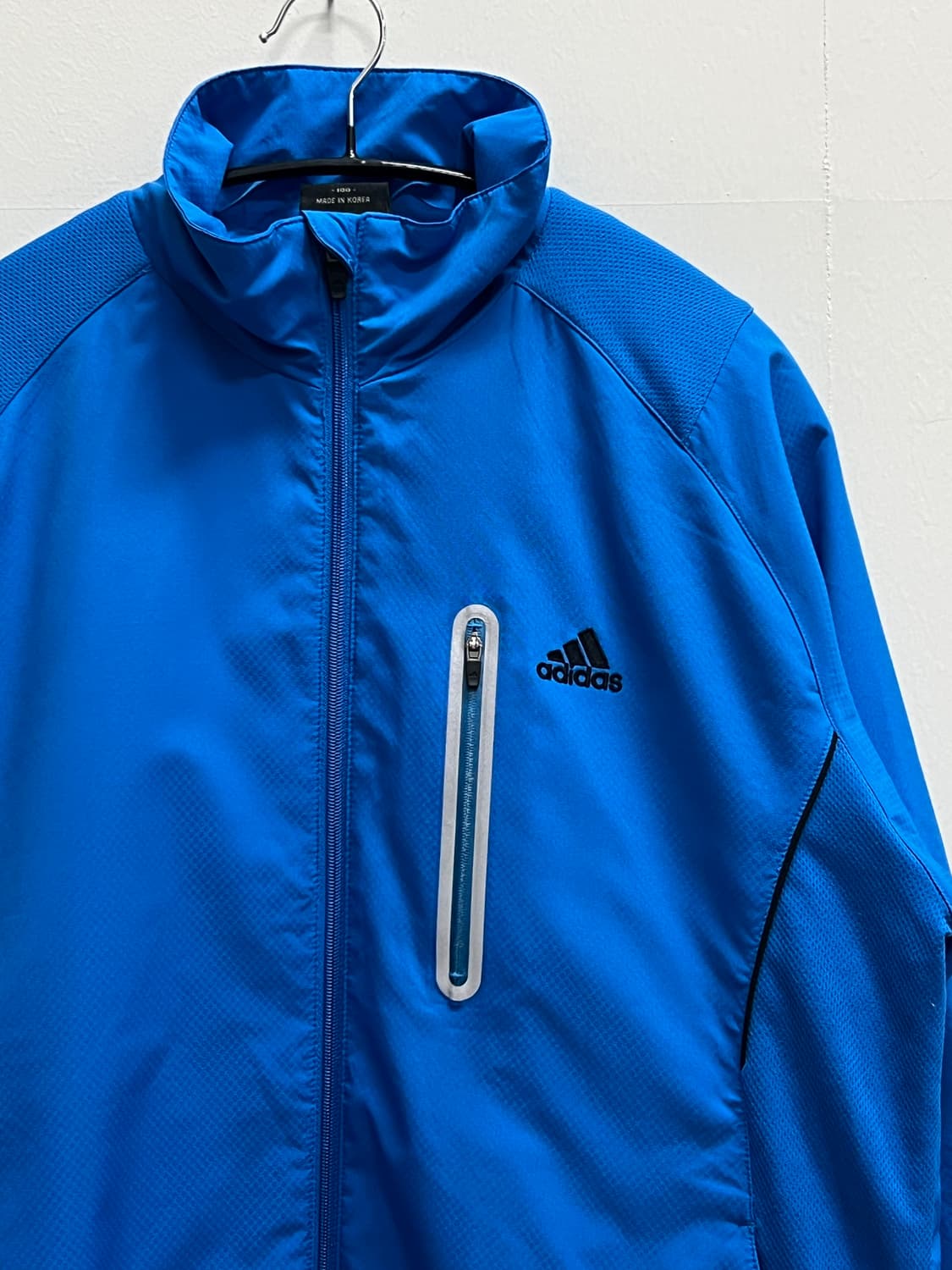 아디다스 올드스쿨 바람막이 블루 상품이미지3