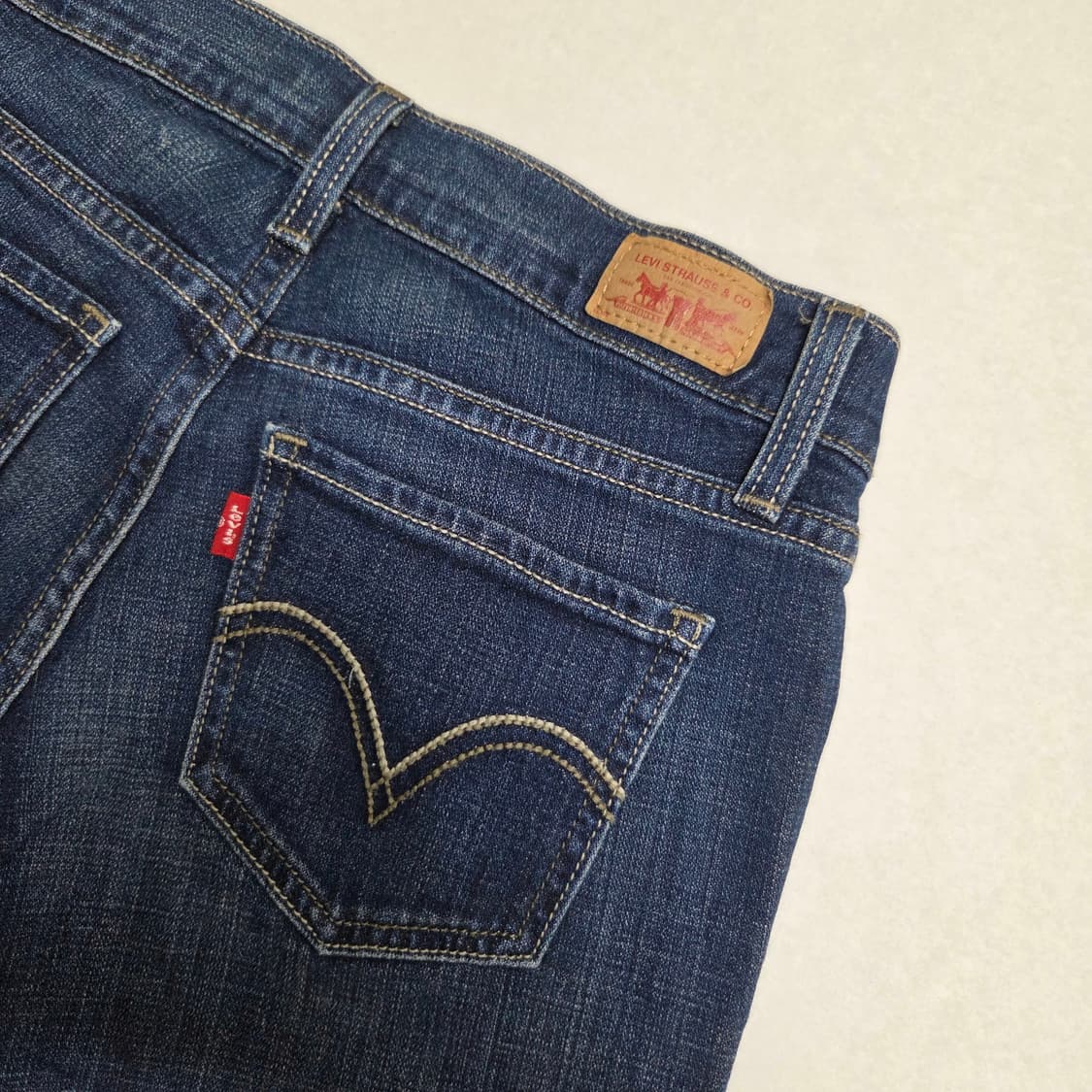 y2k 리바이스 슈퍼로우 스키니 524 W28 상품이미지3