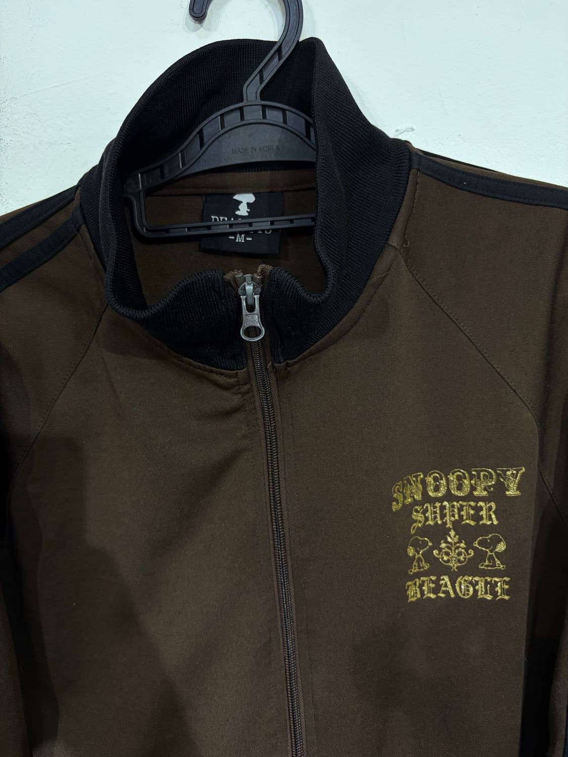 Jpn 스누피 오네 초코 브라운 갸루 오버핏 져지 M 상품이미지8