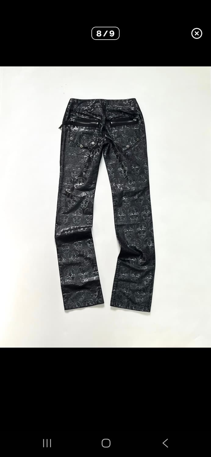 THOMAS WYLDE 스컬 로우라이즈 부츠컷 팬츠 상품이미지2