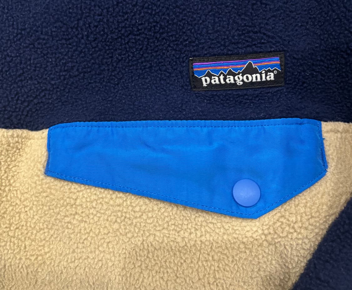 파타고니아 헤비웨이트 신칠라 네이비/베이지 m사이즈 팝니다. 상품이미지6