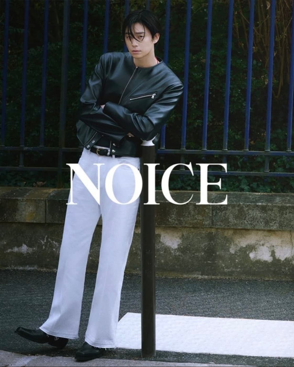 [L] 노이스 퓨어 카라 논카라 카라리스 레더 가죽 자켓 상품이미지7