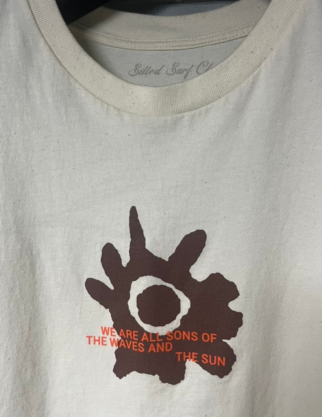 실티드 선오브썬 티셔츠 내추럴 M 상품이미지3