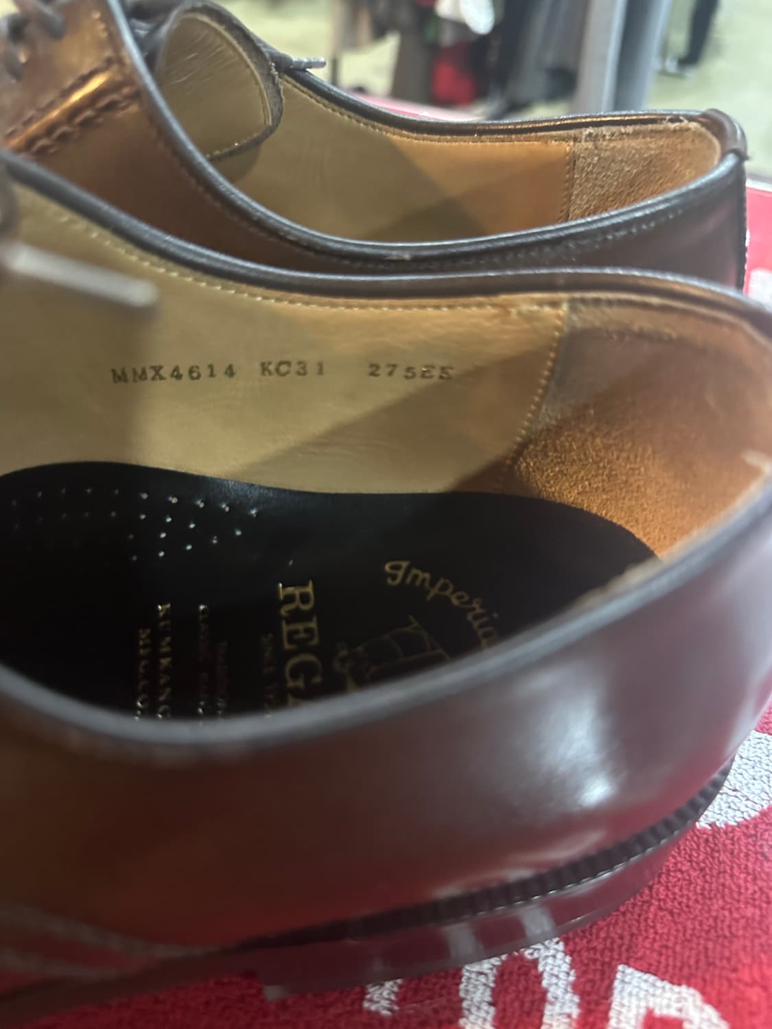 금강제화 핸드크레프트 리갈 더비슈즈275 상품이미지6