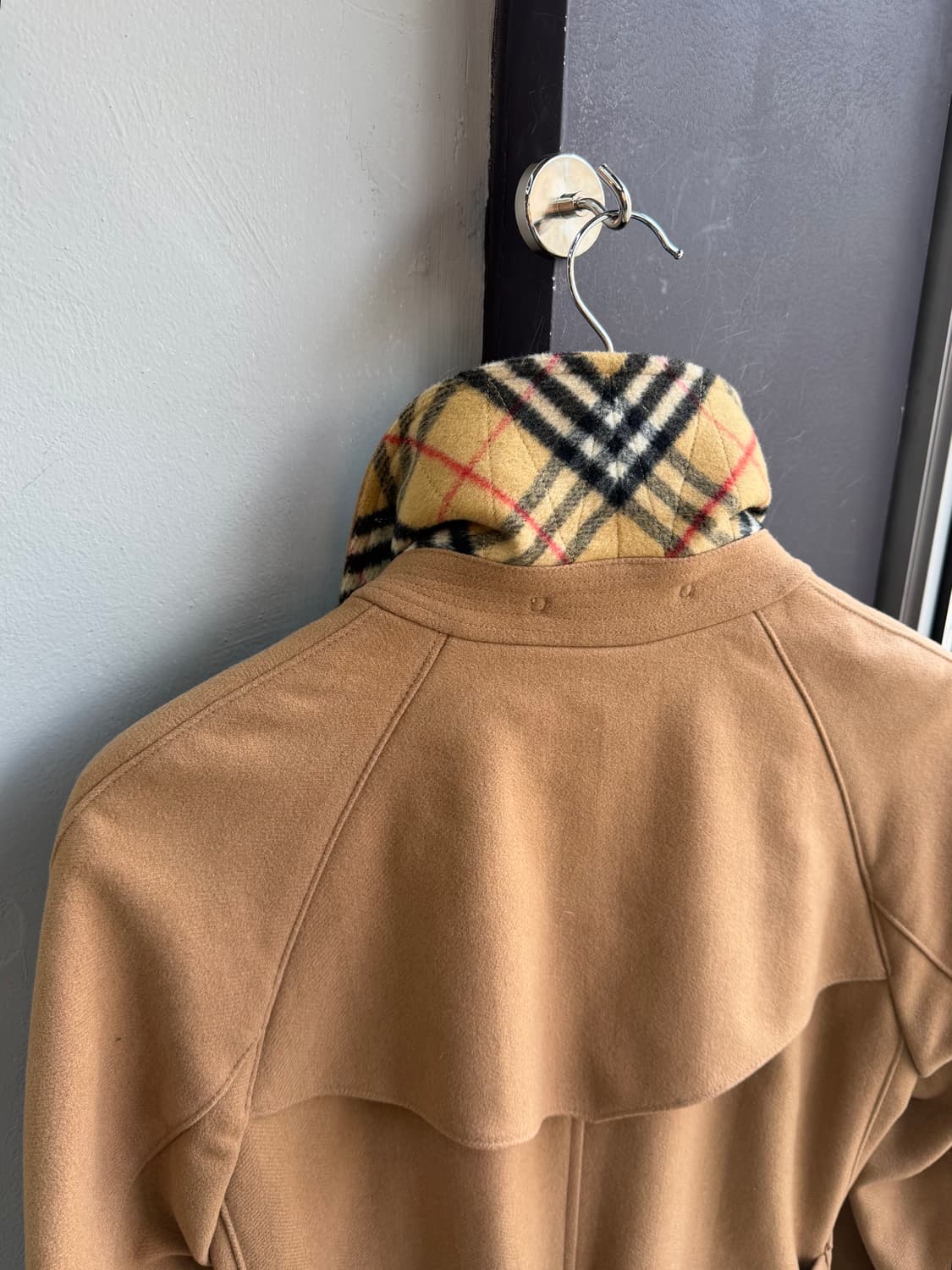 UK6/ 버버리 크랜스톤 캐시미어 벨티드 코트 상품이미지7