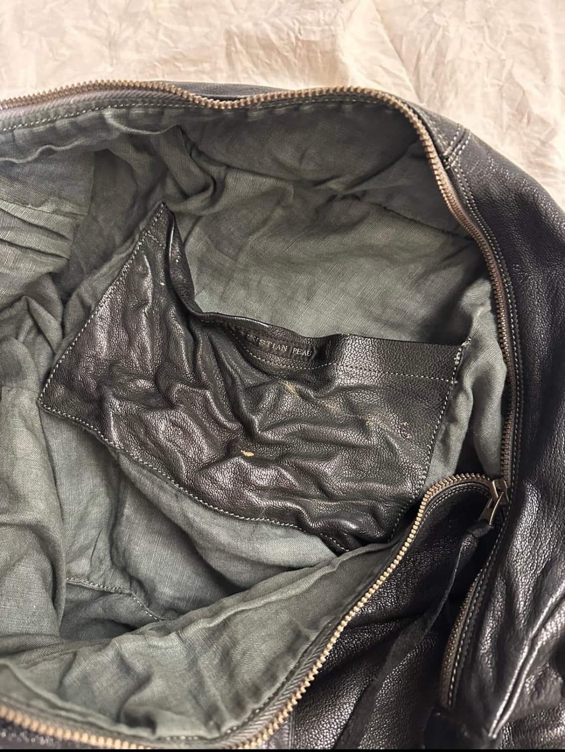 크리스챤 퓨 레더백 상품이미지2