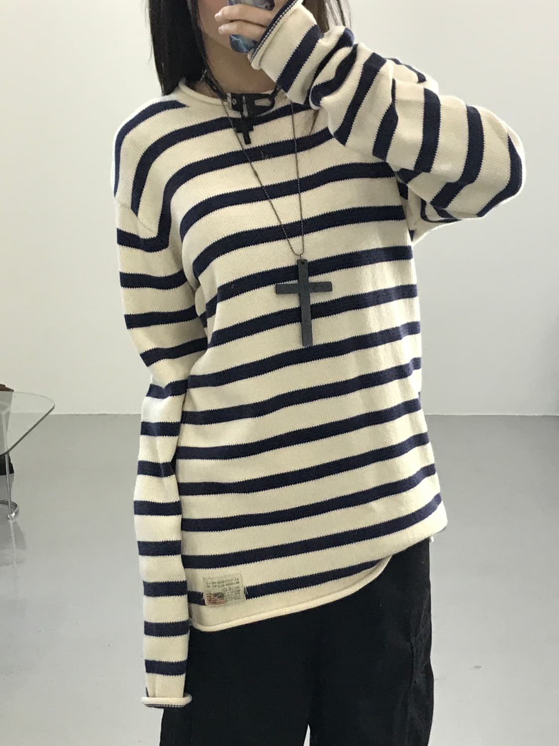 폴로진스 스트라이프 니트 상품이미지3