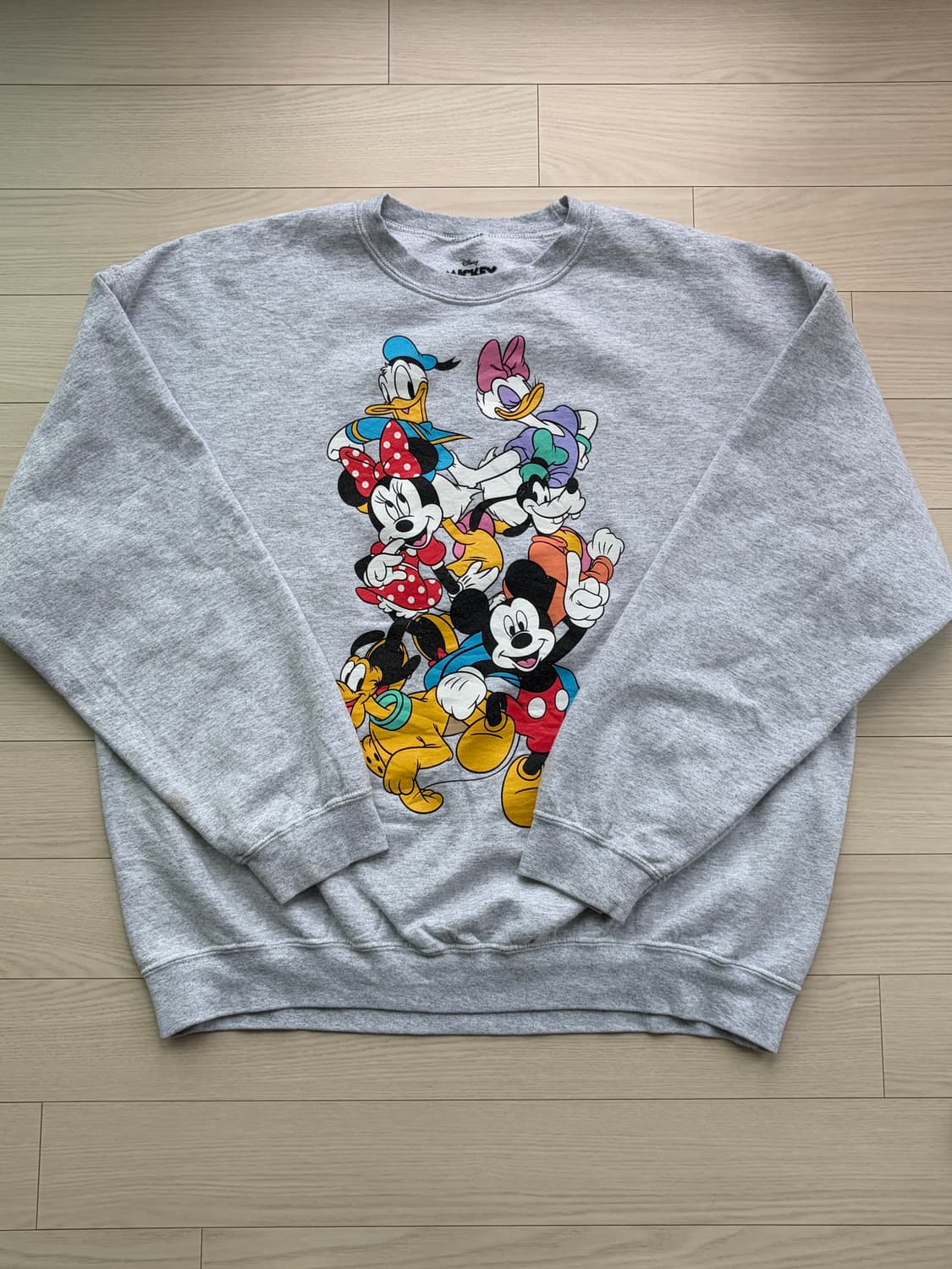 디즈니 미키마우스 50 50 빈티지 스웻 XL (103-107) 상품이미지1
