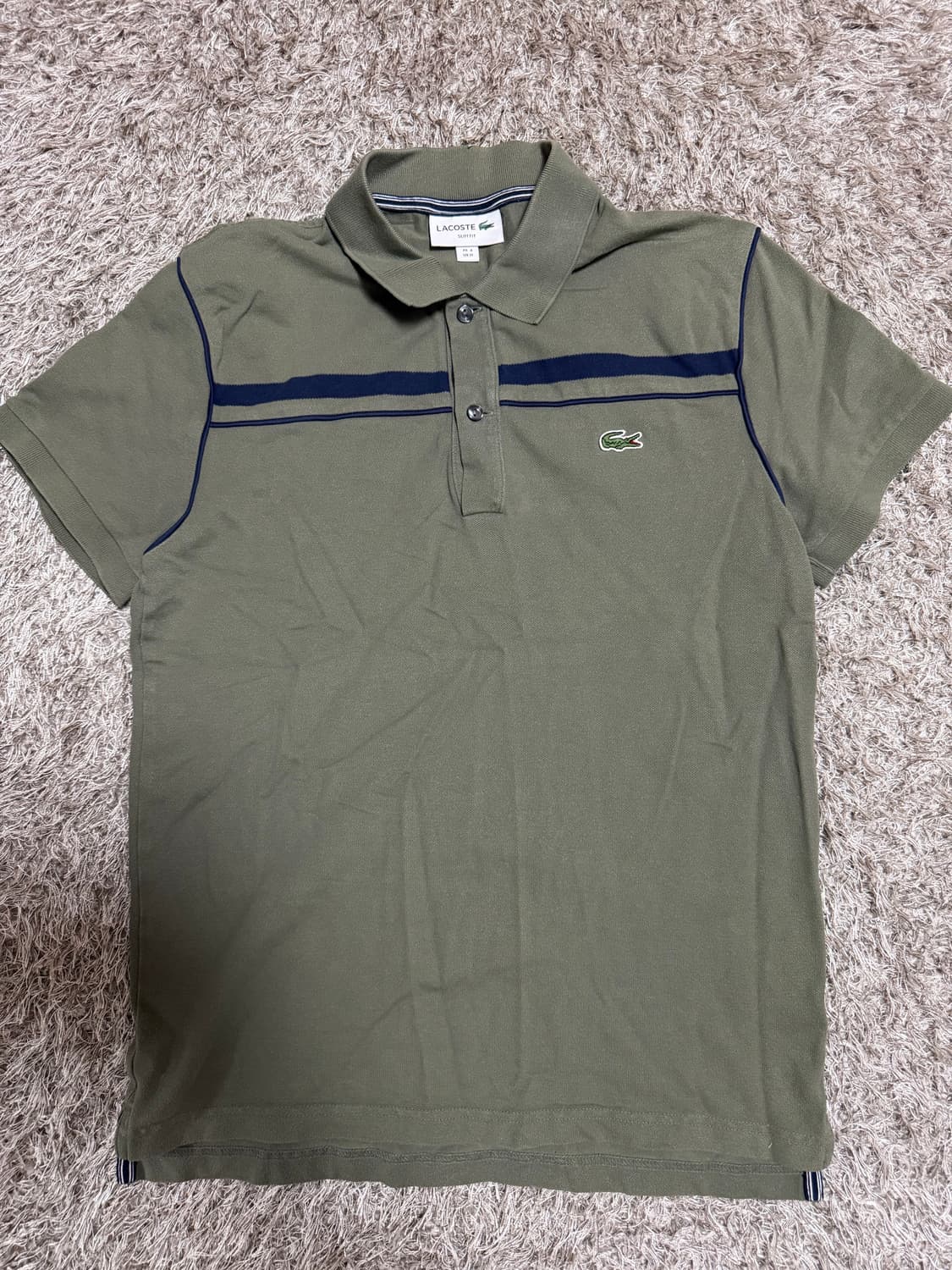 [4] 라코스테 슬림핏 반팔 카라티 상품이미지2