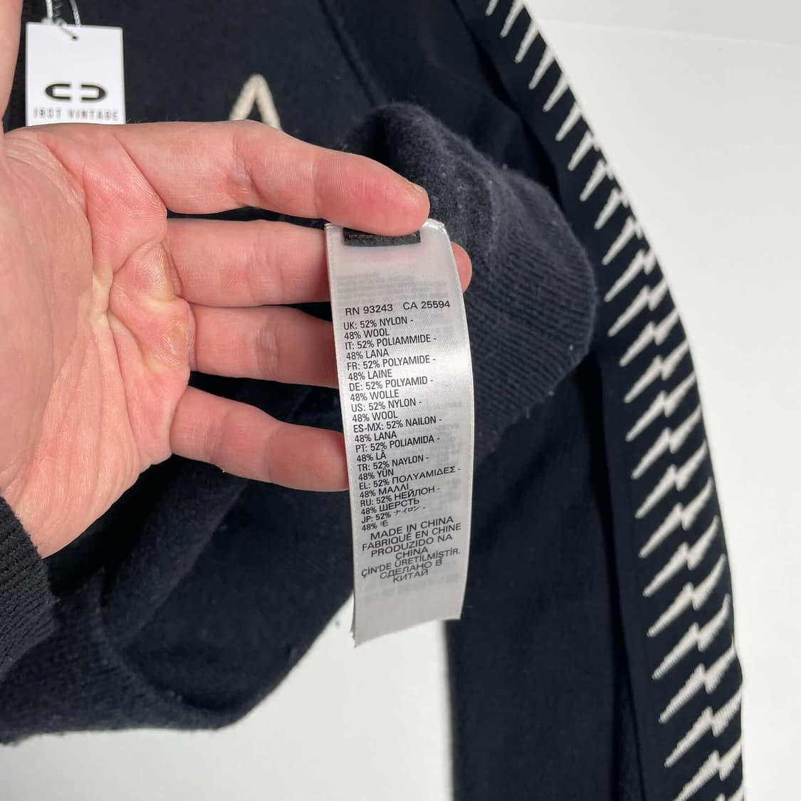 Diesel 'braves' 울 블렌드 집업 후드 상품이미지9