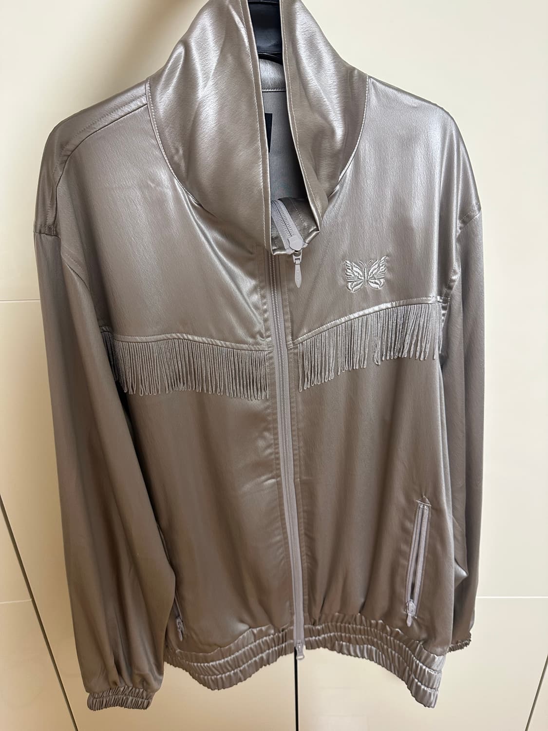 니들스 프린지 자켓 실버 상품이미지1