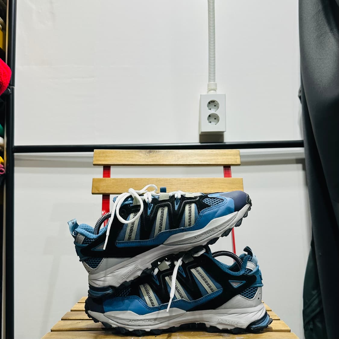 270) 아디다스 트레킹화 남성 남지 운동화 하이퍼터프 얼터드 블루 상품이미지6