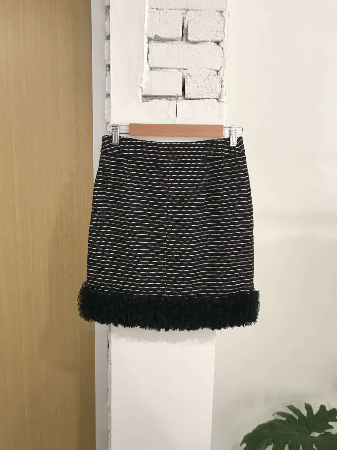 스트라이프 프릴 스커트 상품이미지1