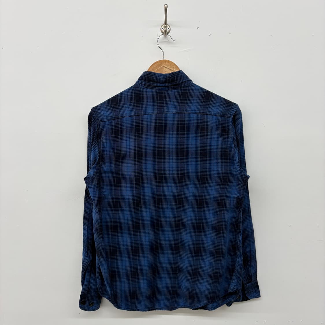 슈가케인 블루 체크 셔츠 여/M 상품이미지5