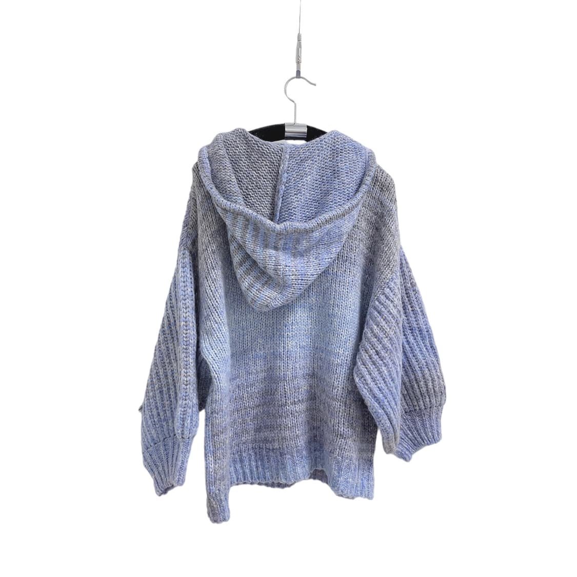 러브 쉑 팬시 알파카 울 혼방 폼폼 후드 니트 상품이미지4