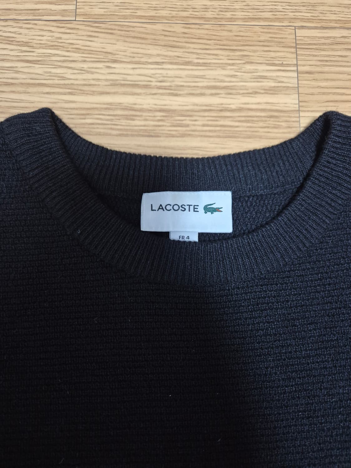 라코스테 모100% 니트 4사이즈 상품이미지3