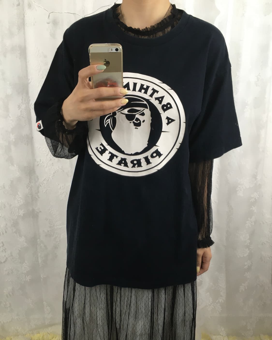 BAPE pirate logo top 상품이미지1