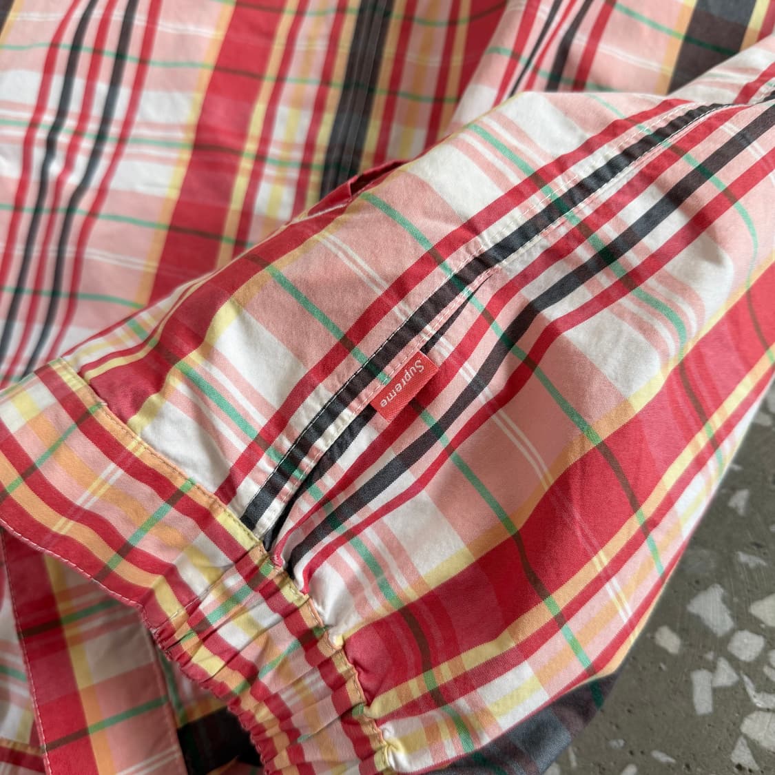 슈프림 체크 스윙탑 자켓 08ss 상품이미지9