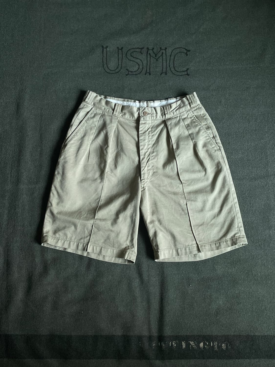 50s US Army Khaki Chino Shorts 상품이미지1