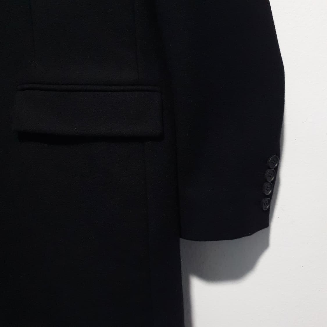 M) 올세인츠 이태리 폴리아미드 비스코스 레이너 싱글 히든버튼 코트 자켓 상품이미지10