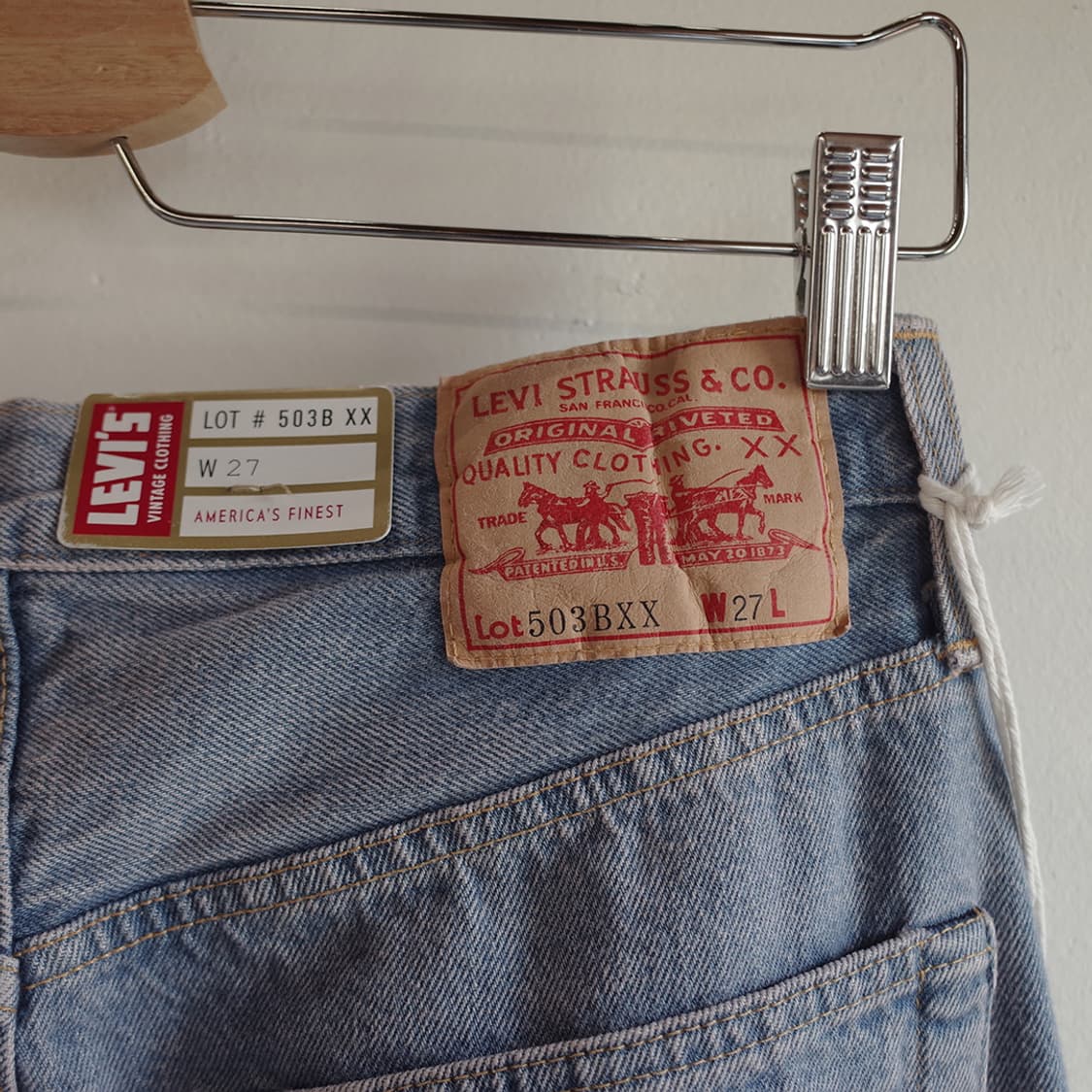 LVC 503BXX Selvedge Denim Pants 상품이미지7