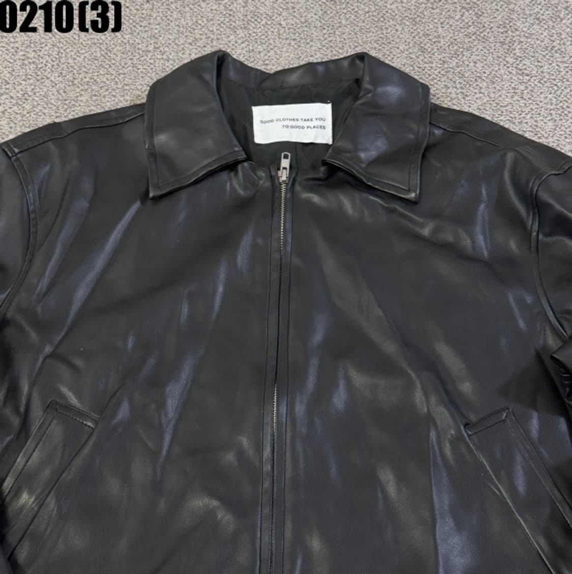 빈티지 레더 자켓 상품이미지2