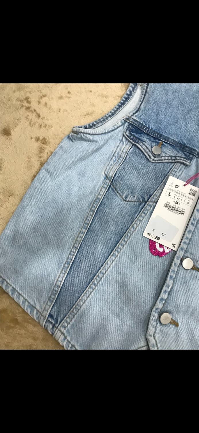 유니섹스 자라 데님 베스트 조끼  상품이미지3