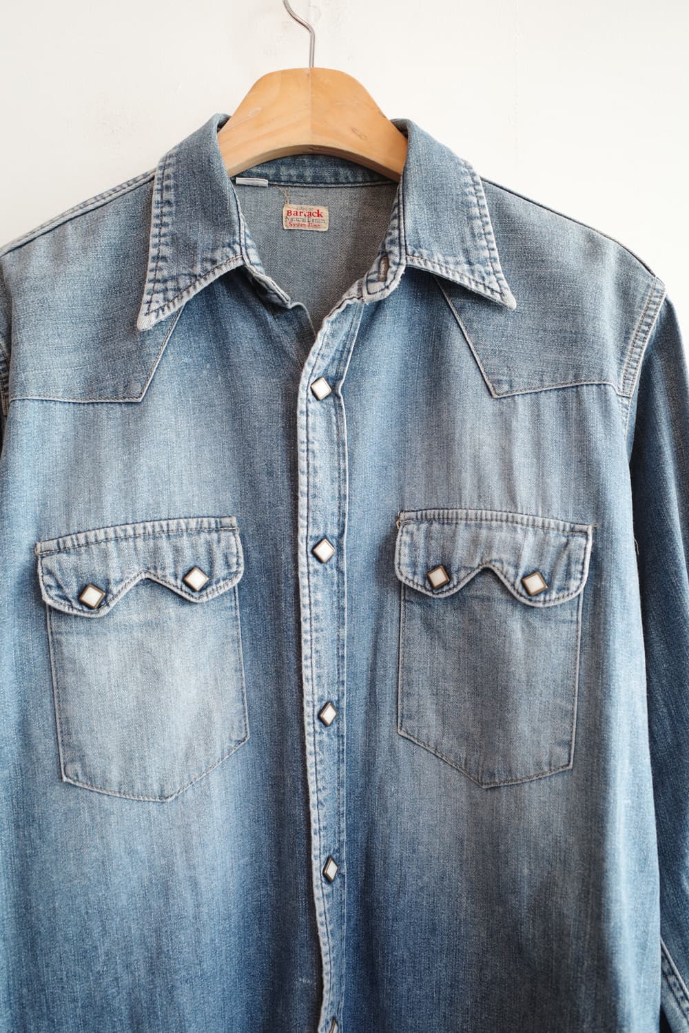Bartack 웨스턴 데님 셔츠 상품이미지2