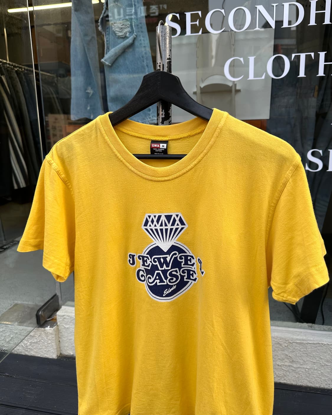 yellow jewel printing t-shirt 상품이미지5